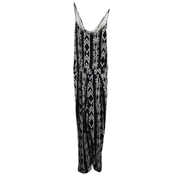 Abercrombie & Fitch Jumpsuit S Womens Crossback Tribal Print Boho Festival - Picture 1 of 9